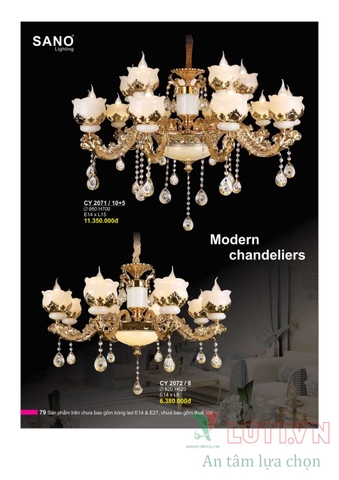 CATALOGUE BẢNG GIÁ ĐÈN LED TRANG TRÍ SANO 2021 (PHẦN 1)