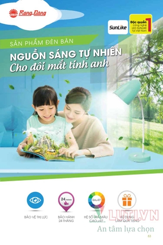 CATALOGUE ĐÈN LED RẠNG ĐÔNG NĂM 2021