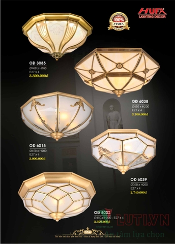 CATALOGUE BẢNG GIÁ ĐÈN LED TRANG TRÍ HUFA 2021
