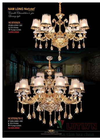 CATALOGUE BẢNG GIÁ ĐÈN LED TRANG TRÍ NAM LONG 2021 (PHẦN 1)