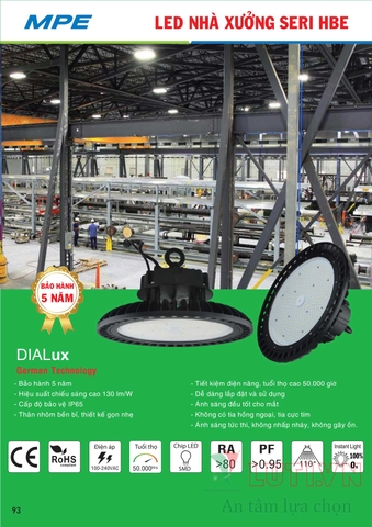 CATALOGUE BẢNG GIÁ ĐÈN LED MPE (THÁNG 10/2021)