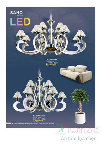 CATALOGUE BẢNG GIÁ ĐÈN LED TRANG TRÍ SANO 2021 (PHẦN 1)