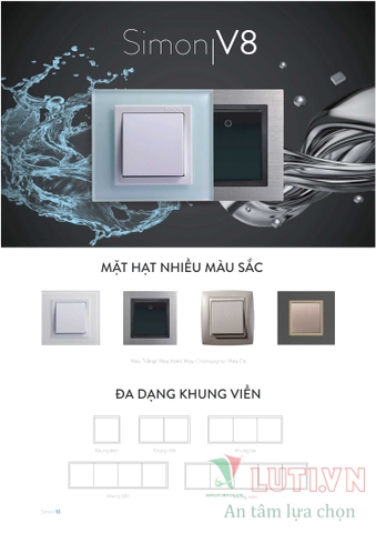 CATALOGUE BẢNG GIÁ CÔNG TẮC Ổ CẮM SIMON NĂM 2021