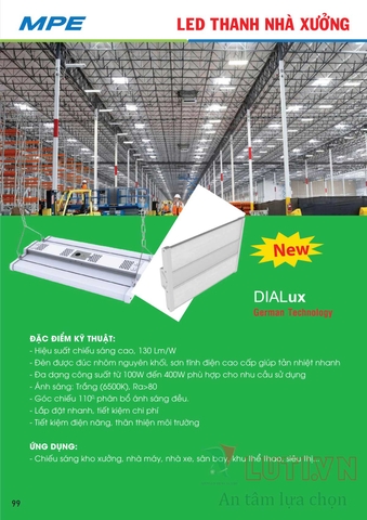 CATALOGUE BẢNG GIÁ ĐÈN LED MPE (THÁNG 10/2021)