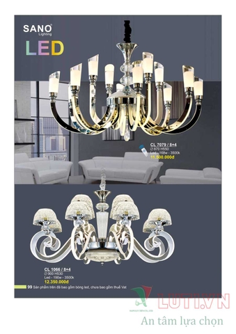 CATALOGUE BẢNG GIÁ ĐÈN LED TRANG TRÍ SANO 2021 (PHẦN 1)