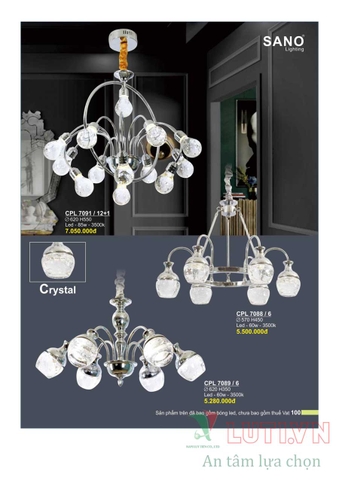 CATALOGUE BẢNG GIÁ ĐÈN LED TRANG TRÍ SANO 2021 (PHẦN 1)