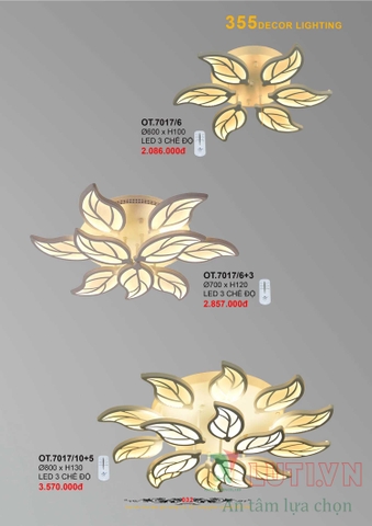 CATALOGUE BẢNG GIÁ ĐÈN LED TRANG TRÍ 355 NĂM 2021