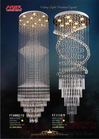 CATALOGUE BẢNG GIÁ ĐÈN LED TRANG TRÍ HUFA 2021