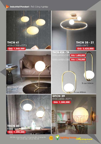 CATALOGUE ĐÈN TRANG TRÍ LIGHTING&HOME 2022 (P1)