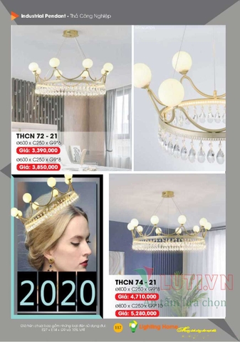 CATALOGUE ĐÈN TRANG TRÍ LIGHTING&HOME 2022 (P1)