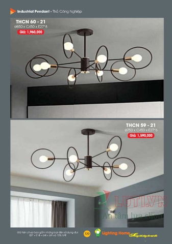 CATALOGUE ĐÈN TRANG TRÍ LIGHTING&HOME 2022 (P1)