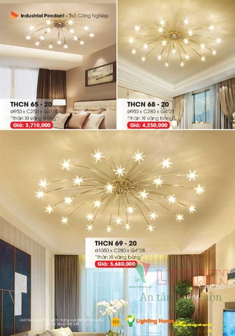 CATALOGUE ĐÈN TRANG TRÍ LIGHTING&HOME 2022 (P1)