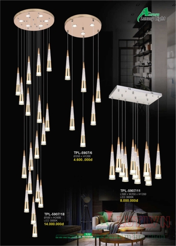 CATALOGUE BẢNG GIÁ ĐÈN LED TRANG TRÍ AURORA 2022