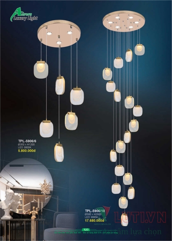 CATALOGUE BẢNG GIÁ ĐÈN LED TRANG TRÍ AURORA 2022