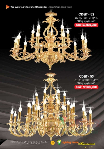 CATALOGUE ĐÈN TRANG TRÍ LIGHTING&HOME 2022 (P1)