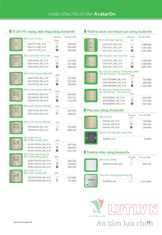 CATALOGUE BẢNG GIÁ THIẾT BỊ ĐIỆN SCHNEIDER NĂM 2021