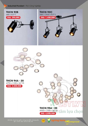CATALOGUE ĐÈN TRANG TRÍ LIGHTING&HOME 2022 (P1)