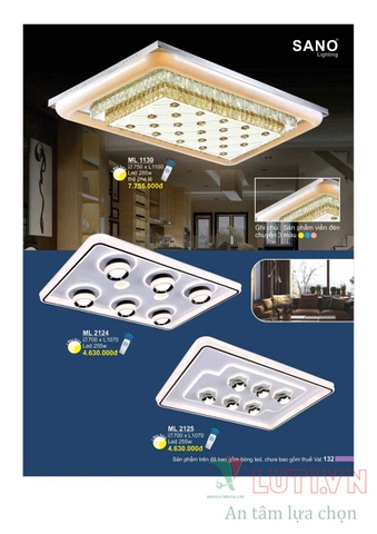 CATALOGUE BẢNG GIÁ ĐÈN LED TRANG TRÍ SANO 2021 (PHẦN 1)