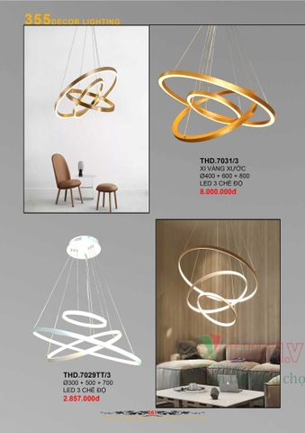CATALOGUE BẢNG GIÁ ĐÈN LED TRANG TRÍ 355 NĂM 2021