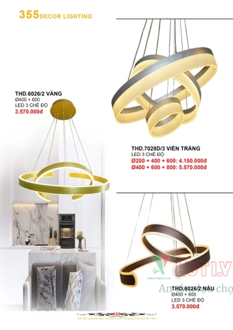CATALOGUE BẢNG GIÁ ĐÈN LED TRANG TRÍ 355 NĂM 2021