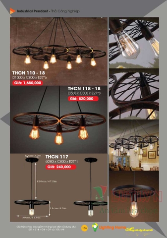 CATALOGUE ĐÈN TRANG TRÍ LIGHTING&HOME 2022 (P1)
