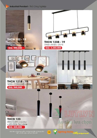CATALOGUE ĐÈN TRANG TRÍ LIGHTING&HOME 2022 (P1)