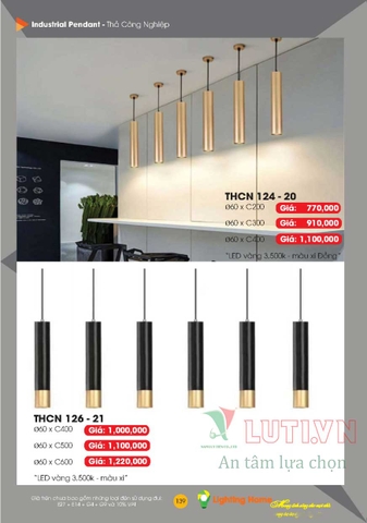 CATALOGUE ĐÈN TRANG TRÍ LIGHTING&HOME 2022 (P1)