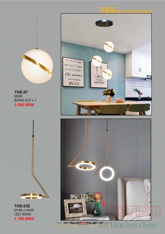 CATALOGUE BẢNG GIÁ ĐÈN LED TRANG TRÍ 355 NĂM 2021