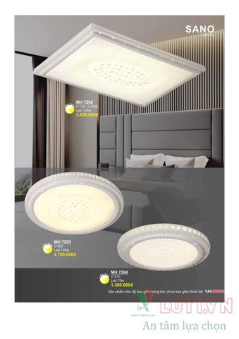 CATALOGUE BẢNG GIÁ ĐÈN LED TRANG TRÍ SANO 2021 (PHẦN 1)