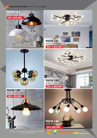 CATALOGUE ĐÈN TRANG TRÍ LIGHTING&HOME 2022 (P1)