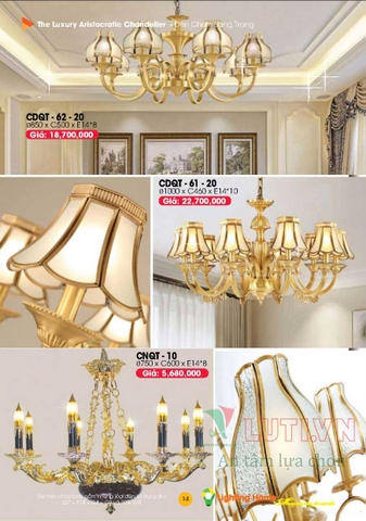 CATALOGUE ĐÈN TRANG TRÍ LIGHTING&HOME 2022 (P1)