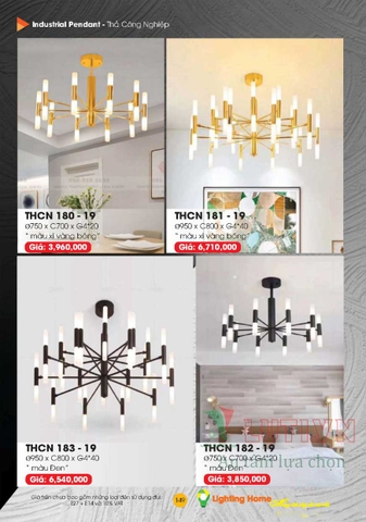 CATALOGUE ĐÈN TRANG TRÍ LIGHTING&HOME 2022 (P1)