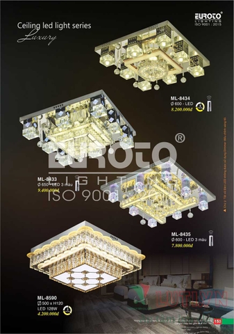 CATALOGUE BẢNG GIÁ ĐÈN TRANG TRÍ EUROTO 2022 (P1)