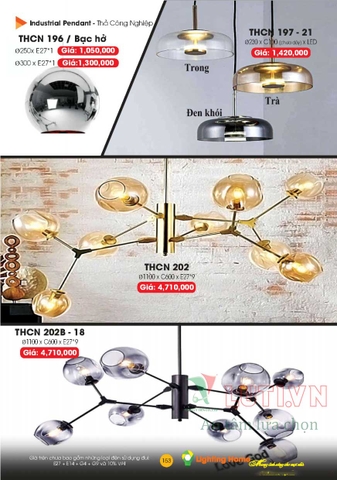 CATALOGUE ĐÈN TRANG TRÍ LIGHTING&HOME 2022 (P1)