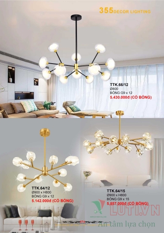 CATALOGUE BẢNG GIÁ ĐÈN LED TRANG TRÍ 355 NĂM 2021