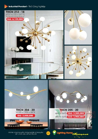 CATALOGUE ĐÈN TRANG TRÍ LIGHTING&HOME 2022 (P1)