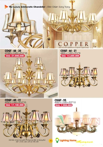 CATALOGUE ĐÈN TRANG TRÍ LIGHTING&HOME 2022 (P1)