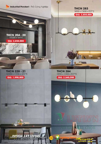 CATALOGUE ĐÈN TRANG TRÍ LIGHTING&HOME 2022 (P1)