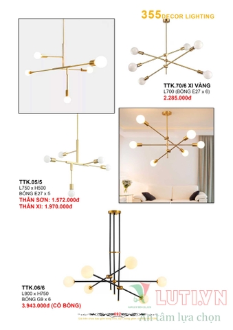 CATALOGUE BẢNG GIÁ ĐÈN LED TRANG TRÍ 355 NĂM 2021