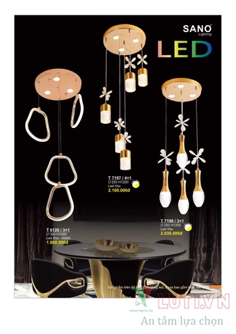 CATALOGUE BẢNG GIÁ ĐÈN LED TRANG TRÍ SANO 2021 (PHẦN 1)