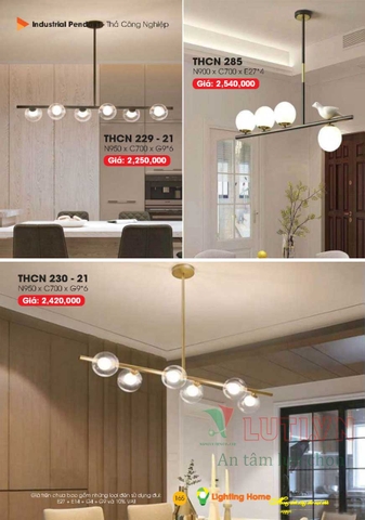 CATALOGUE ĐÈN TRANG TRÍ LIGHTING&HOME 2022 (P1)