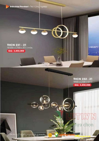 CATALOGUE ĐÈN TRANG TRÍ LIGHTING&HOME 2022 (P1)