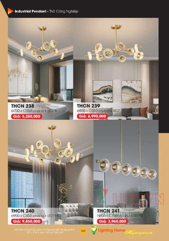 CATALOGUE ĐÈN TRANG TRÍ LIGHTING&HOME 2022 (P1)