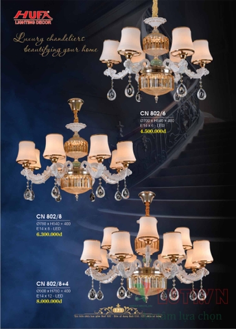 CATALOGUE BẢNG GIÁ ĐÈN LED TRANG TRÍ HUFA 2021