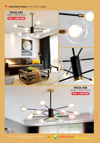 CATALOGUE ĐÈN TRANG TRÍ LIGHTING&HOME 2022 (P1)