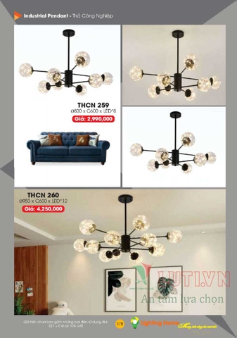 CATALOGUE ĐÈN TRANG TRÍ LIGHTING&HOME 2022 (P1)