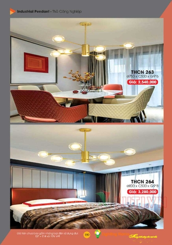 CATALOGUE ĐÈN TRANG TRÍ LIGHTING&HOME 2022 (P1)