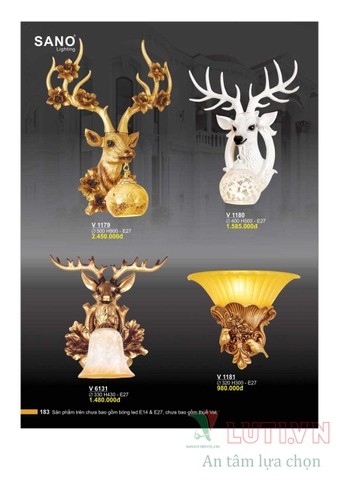 CATALOGUE BẢNG GIÁ ĐÈN LED TRANG TRÍ SANO 2021 (PHẦN 1)