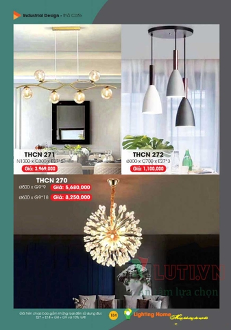 CATALOGUE ĐÈN TRANG TRÍ LIGHTING&HOME 2022 (P1)