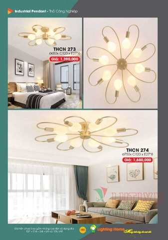 CATALOGUE ĐÈN TRANG TRÍ LIGHTING&HOME 2022 (P1)